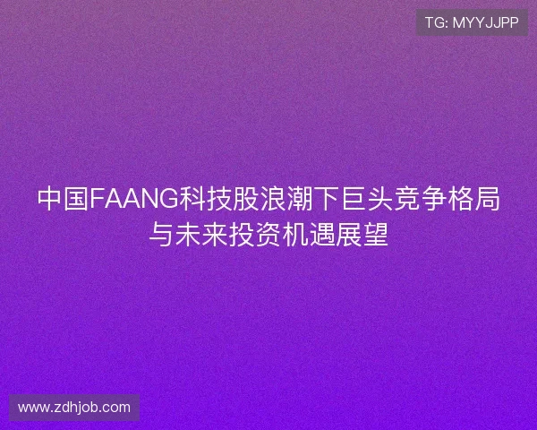中国FAANG科技股浪潮下巨头竞争格局与未来投资机遇展望 中国FAANG科技股浪潮下巨头竞争格局与未来投资机遇展望